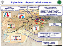 Dispositif français en Afghanistan