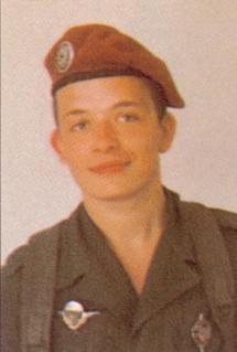 24/05/82 - Parachutiste Daniel RICHARD (20 ans) 35ème RAP