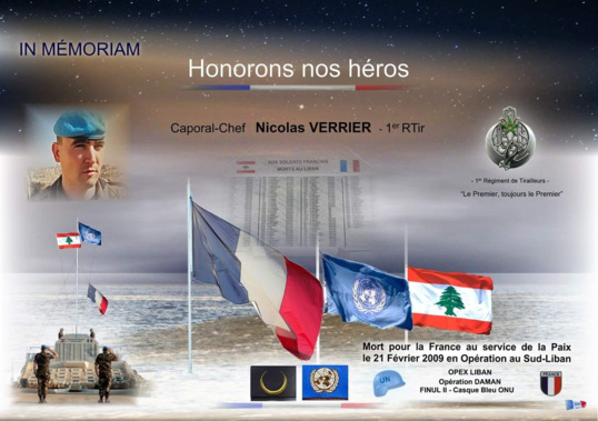 21/02/2009 - Caporal-Chef Nicolas VERRIER - 1er RTir 21/02/2009 - Caporal-Chef Nicolas VERRIER - 1er RTir