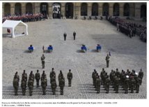 Hommage de la Nation aux quatre Soldats de France tombés en Afghanistan le 9 juin 2012