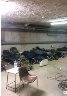 Les conditions d'hébergement inacceptables des hommes de Sentinelle Les conditions d'hébergement inacceptables des hommes de Sentinelle