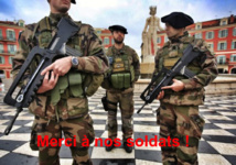 Opération "MERCI à nos soldats" et autres forces de l'ordre Opération "MERCI à nos soldats" et autres forces de l'ordre