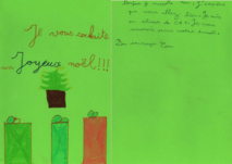 Des élèves de CE1/CE2 écrivent à nos soldats pour les fêtes ! Des élèves de CE1/CE2 écrivent à nos soldats pour les fêtes !