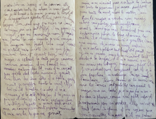 COMMEMORATION VERDUN : LETTRE DE POILUS COMMEMORATION VERDUN : LETTRE DE POILUS