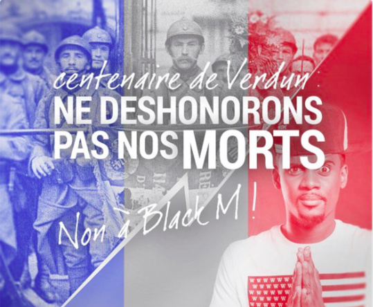 SIGNEZ LA PETITION POUR QUE BLACK M NE CHANTE PAS A VERDUN SIGNEZ LA PETITION POUR QUE BLACK M NE CHANTE PAS A VERDUN