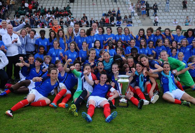 L’équipe de France…… militaire féminine de football sacrée championne du monde de football